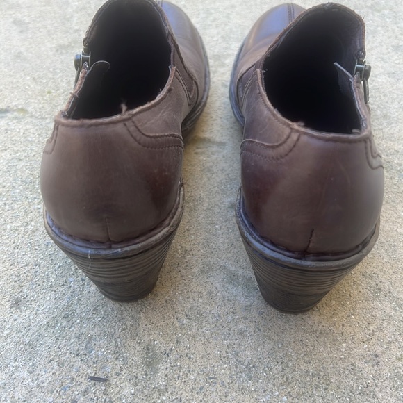 Born Madigan Brown Leather Women's Bootie Size 9 - Picture 8 of 11
